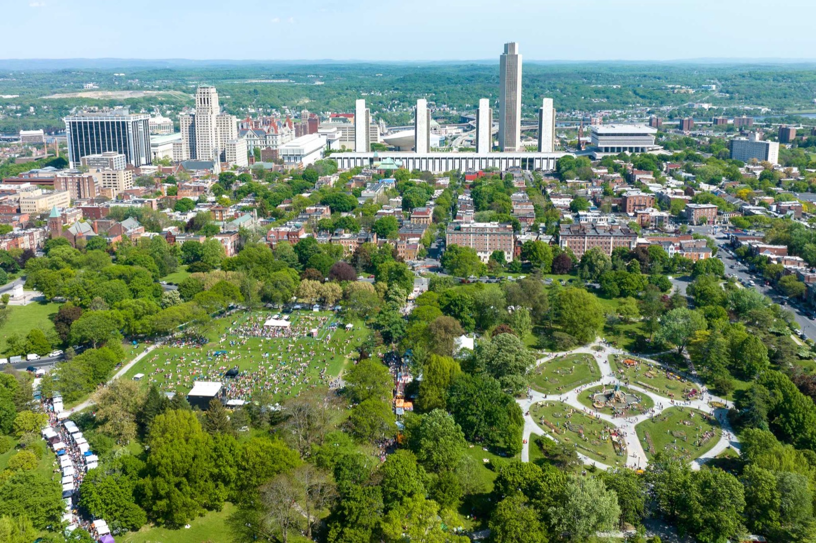 Albany skyline
